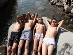 Çocukların buluşu: Kaya plaj